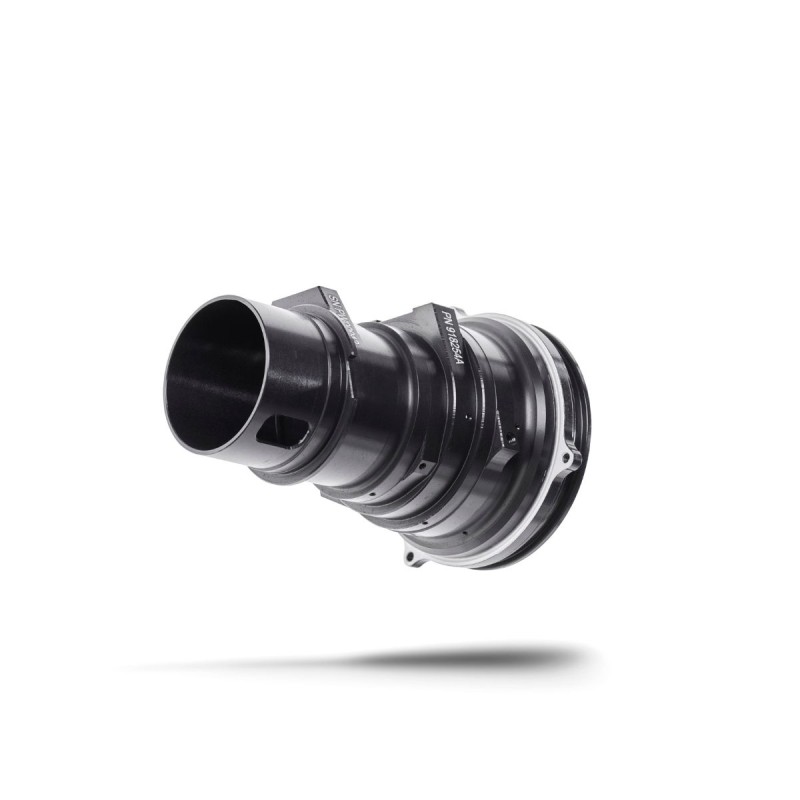 Bauteil_Aluminium_Optische Industrie_Luft und Raumfahrt_Drehfräsen_Schwarzbeschichtung
